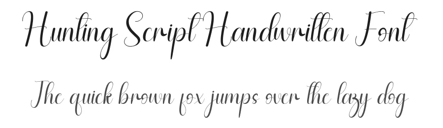 Hunting Script Handwritten Font by andikastudio — Script Handwritten Font