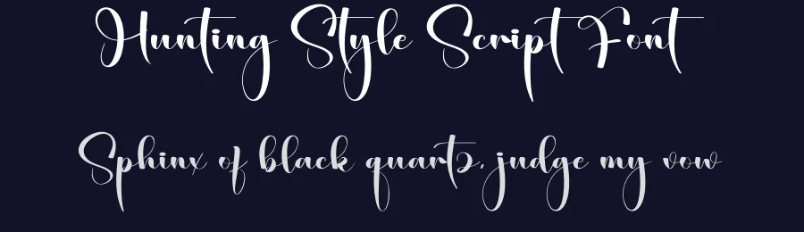 Hunting Style Script Font by creativeletter — Script Handwritten Font — thumbnail 2