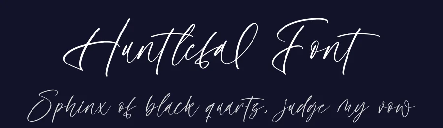 Huntlefal Font by letterenastudios — Script Handwritten Font — thumbnail 2
