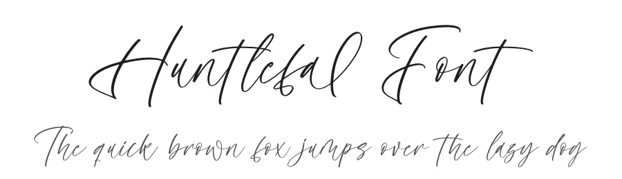 Huntlefal Font by letterenastudios — Script Handwritten Font