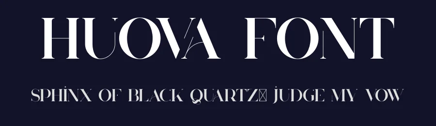 Huova Font by vp_creative_shop — Serif Font — thumbnail 2