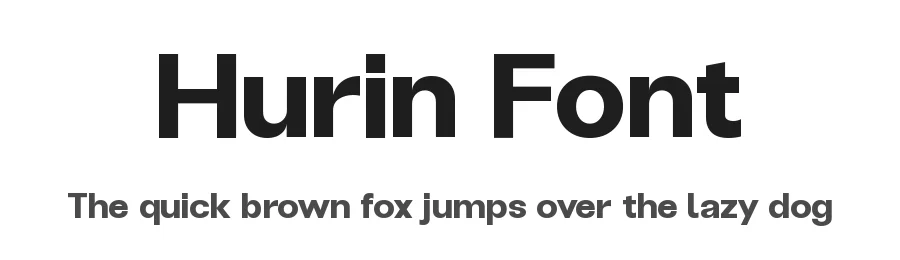 Hurin Font by zeenesia — Sans Serif Font