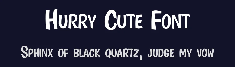Hurry Cute Font by inermediaSTUDIO — Display Font — thumbnail 2