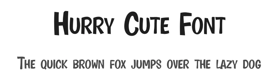 Hurry Cute Font by inermediaSTUDIO — Display Font