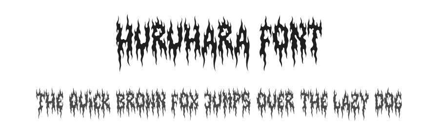 Huruhara Font by Denustudios — Blackletter Font