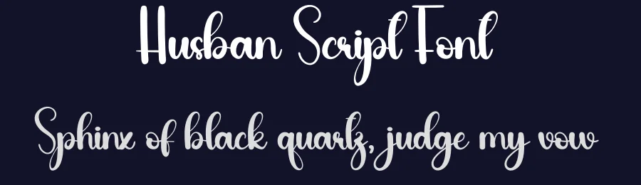 Husban Script Font by andikastudio — Script Handwritten Font — thumbnail 2