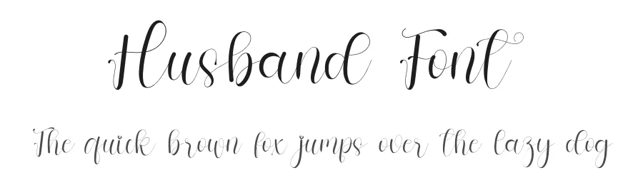 Husband Font by freshtypeink — Script Handwritten Font