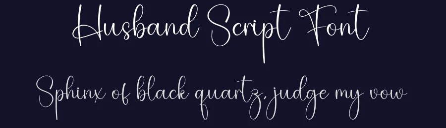 Husband Script Font by Store_07 — Script Handwritten Font — thumbnail 2