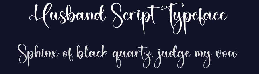 Husband Script Typeface by creativeletter — Script Handwritten Font — thumbnail 2