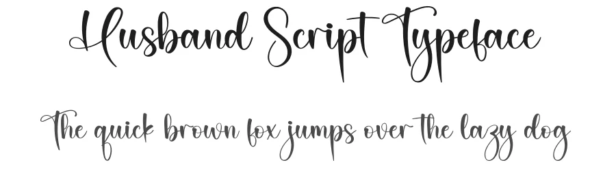 Husband Script Typeface by creativeletter — Script Handwritten Font
