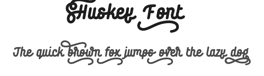 Huskey Font by mixjpg — Decorative Font