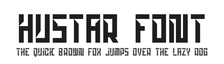 Hustar Font by hayoyuka8 — Display Font