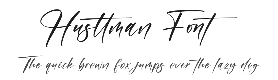 Husttman Font by afterpaper — Script Handwritten Font