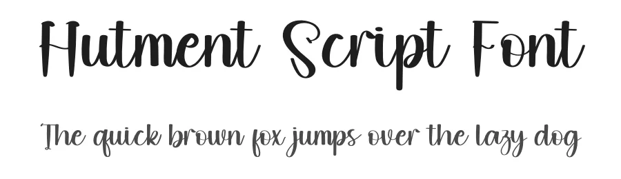 Hutment Script Font by inermediaSTUDIO — Script Handwritten Font
