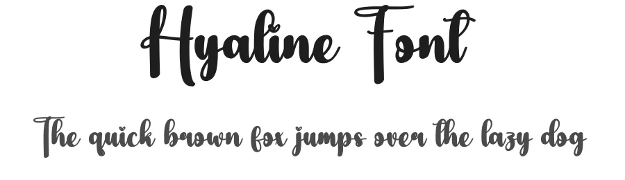 Hyaline Font by creativeletter — Script Handwritten Font
