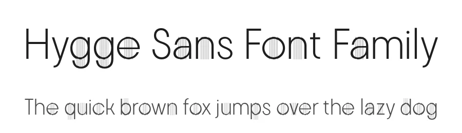 Hygge Sans Font Family by Fontop — Sans Serif Font