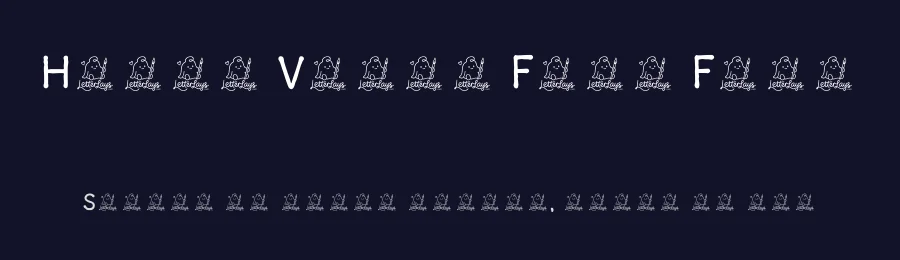 Hygge Vibes Free Font by Letterlays — Display Font — thumbnail 2
