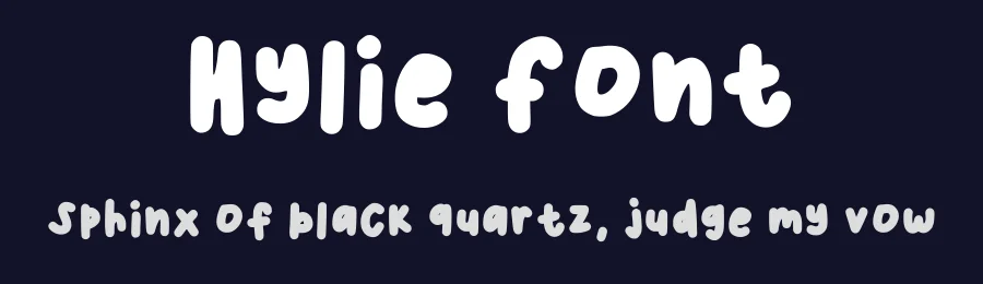 Hylie Font by createshaa — Display Font — thumbnail 2