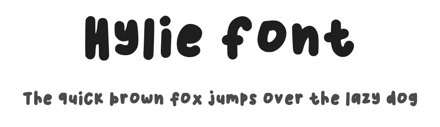 Hylie Font by createshaa — Display Font