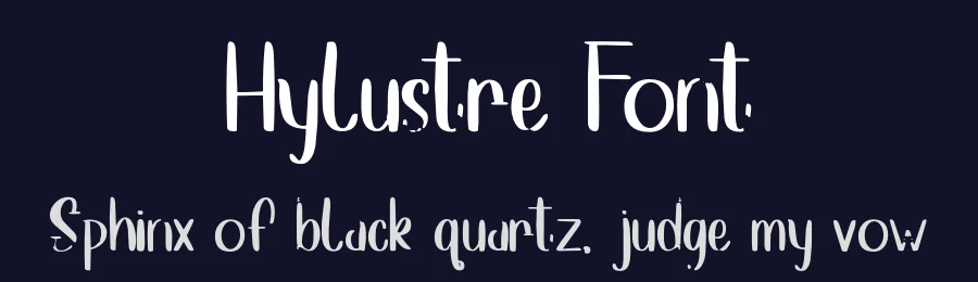Hylustre Font by Creatifontstudios — Decorative Font — thumbnail 2