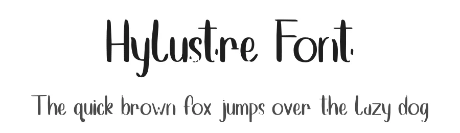 Hylustre Font by Creatifontstudios — Decorative Font