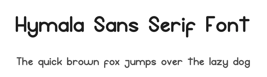 Hymala Sans Serif Font by jadatype — Sans Serif Font