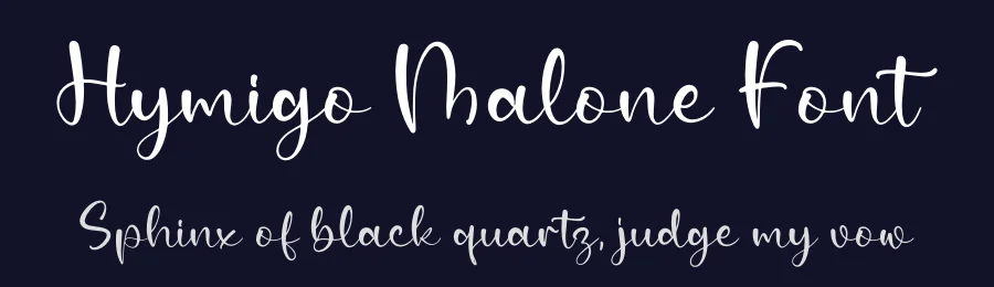 Hymigo Malone Font by letterfabric — Script Handwritten Font — thumbnail 2