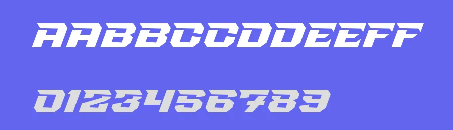 Hyper Oxide Font by afkaristudio — Display Font — thumbnail 3