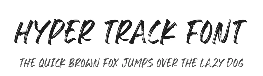 Hyper Track Font by Timur type — Decorative Font