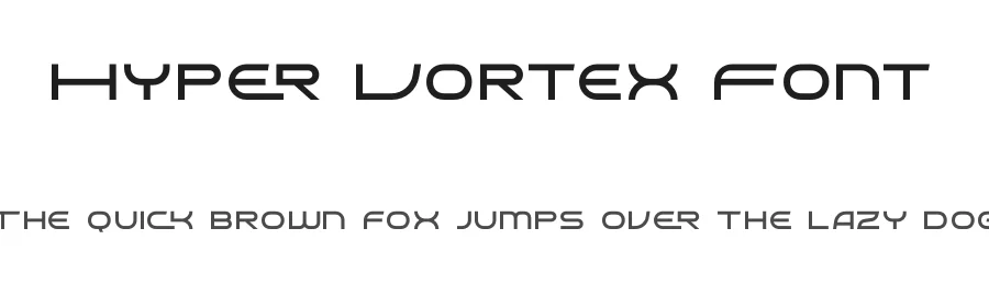 Hyper Vortex Font by timelesstype.co — Display Font