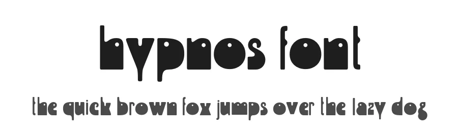 Hypnos Font by TypoMan Foundry — Display Font