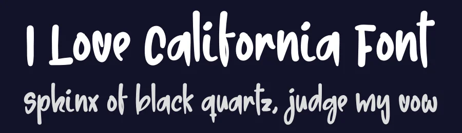 I Love California Font by levincreative — Script Handwritten Font — thumbnail 2