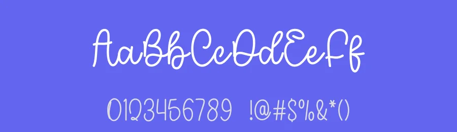 I Love You Handwritten Font by freshtypeink — Script Handwritten Font — thumbnail 3