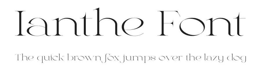 Ianthe Font by vpcreativeshop — Serif Font