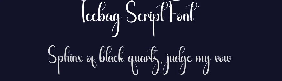 Icebag Script Font by andikastudio — Script Handwritten Font — thumbnail 2