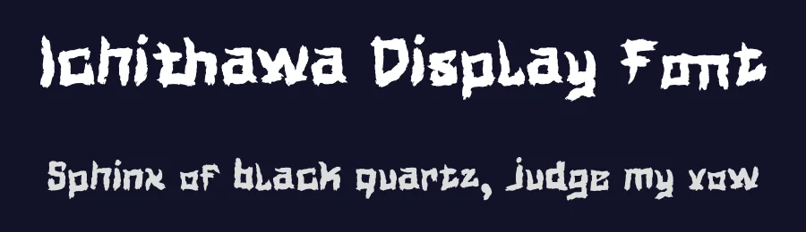 Ichithawa Display Font by Dhabee — Script Handwritten Font — thumbnail 2