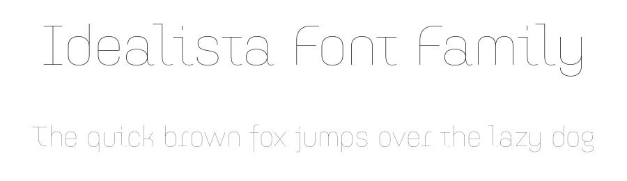 Idealista Font Family by Suitcase Type Foundry — Display Font