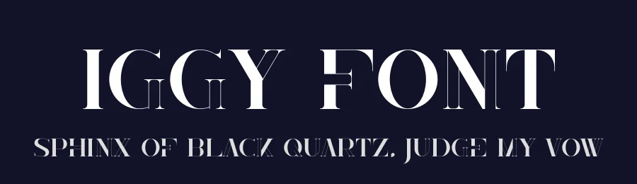 Iggy Font by vpcreativeshop — Display Font — thumbnail 2