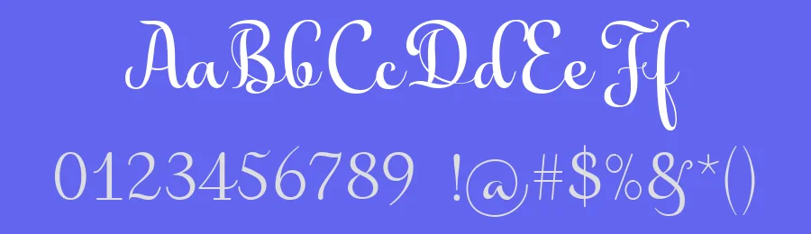 Ihlimia Romantic Script Font by 178-MC — Script Handwritten Font — thumbnail 3