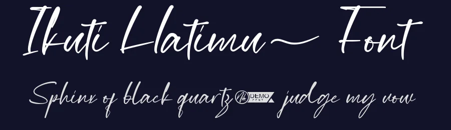 Ikuti Hatimu Font by nihstudio — Script Handwritten Font — thumbnail 2