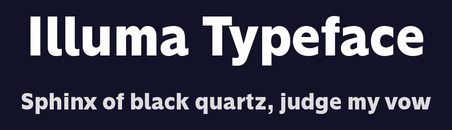 Illuma Typeface by Alfredo Marco Pradil — Sans Serif Font — thumbnail 2
