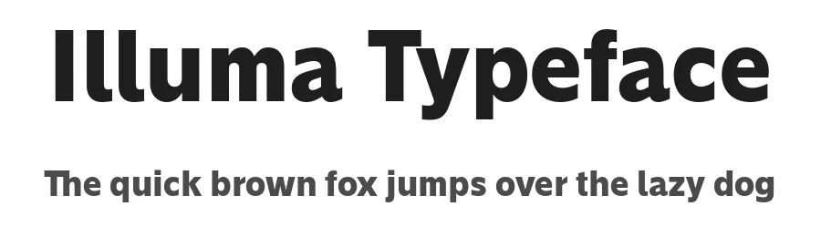 Illuma Typeface by Alfredo Marco Pradil — Sans Serif Font