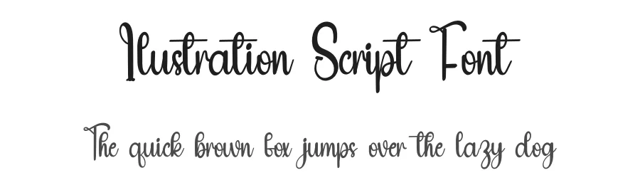 Ilustration Script Font by inermediaSTUDIO — Script Handwritten Font