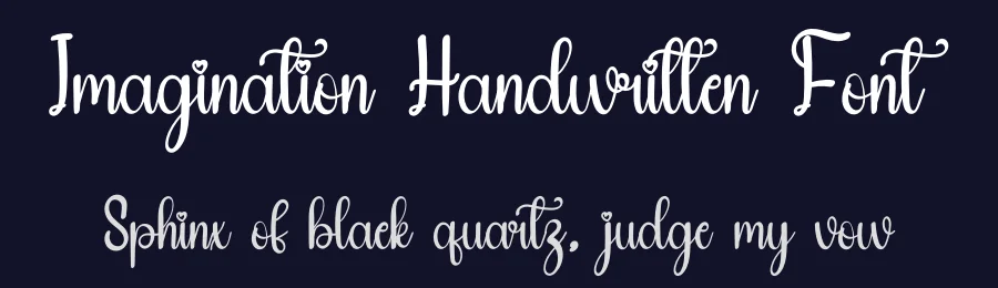 Imagination Handwritten Font by inermediaSTUDIO — Script Handwritten Font — thumbnail 2