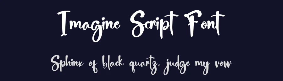 Imagine Script Font by inermediaSTUDIO — Script Handwritten Font — thumbnail 2