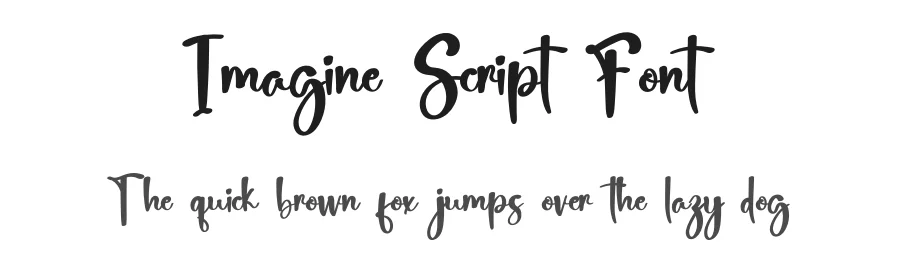 Imagine Script Font by inermediaSTUDIO — Script Handwritten Font