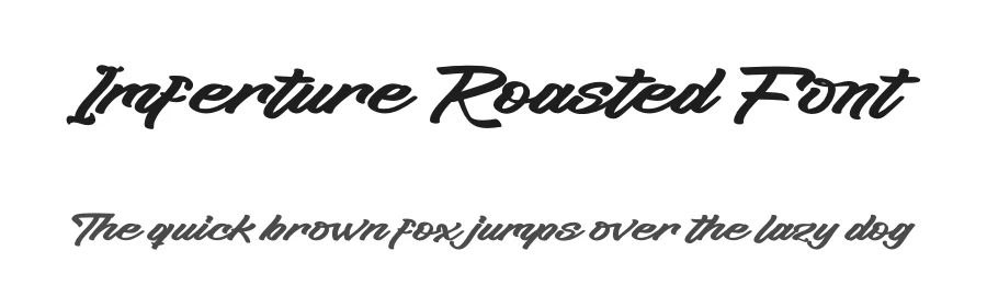 Imferture Roasted Font by Operatype.Co — Serif Font