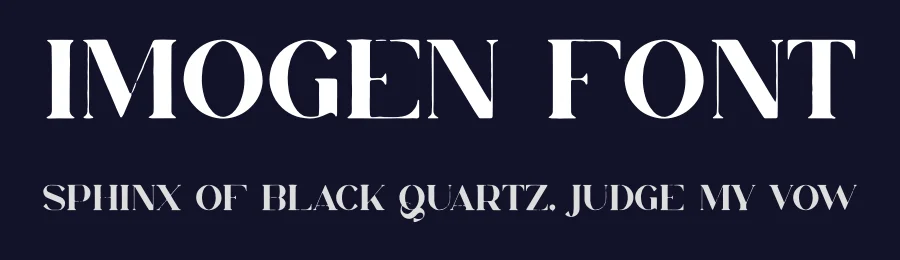 Imogen Font by vpcreativeshop — Serif Font — thumbnail 2