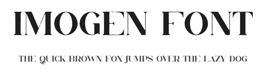 Imogen Font by vpcreativeshop — Serif Font