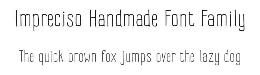 Impreciso Handmade Font Family by Bellini studio — Sans Serif Font
